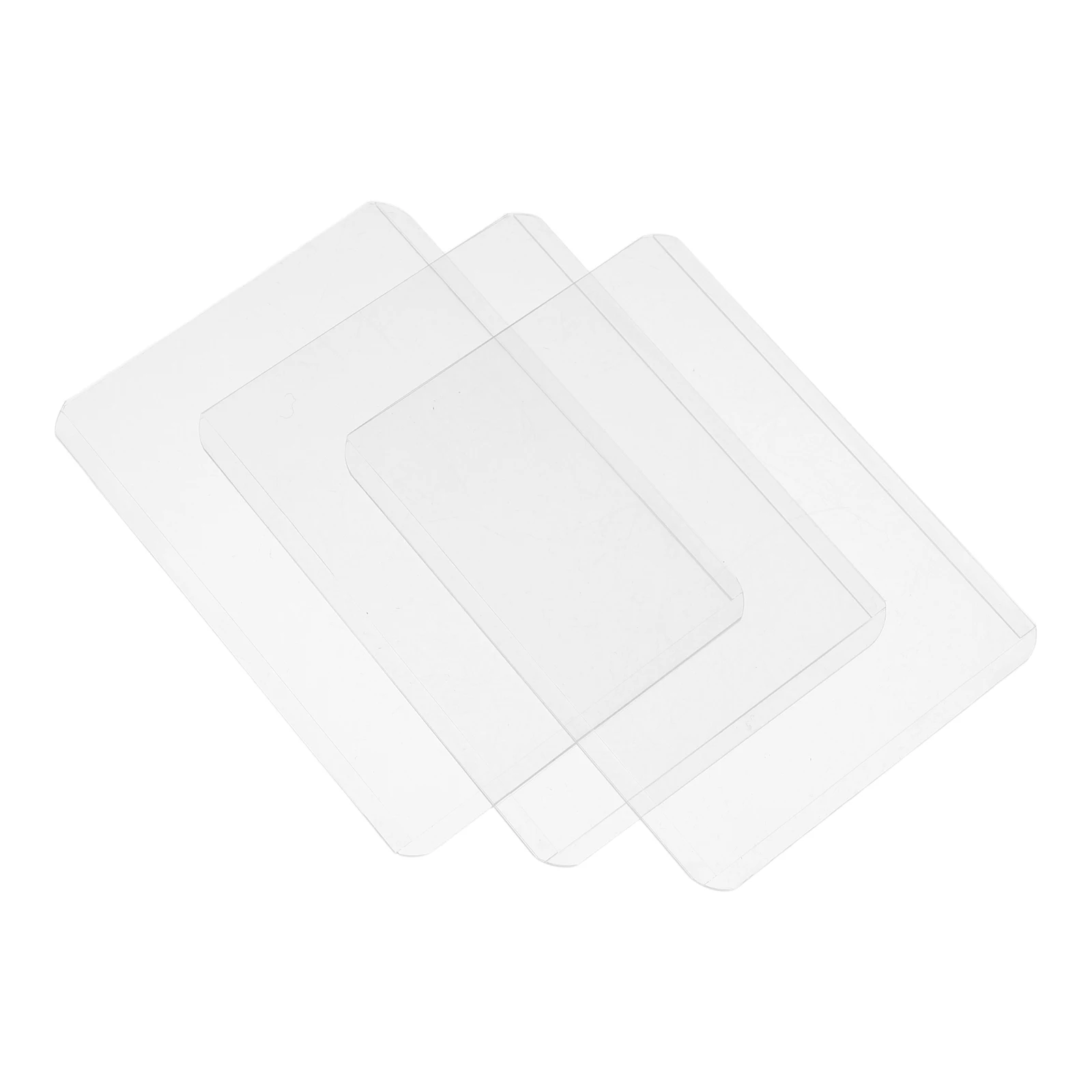 3pcs ID Card Holder High Transparency Protect Documents Credit Cards Student Badge Plastic Sleeve For Travel School Office Use
3pcs ID Card Holder High Transparency Protect Documents Credit Cards Student Badge Plastic Sleeve For Travel School Office Use