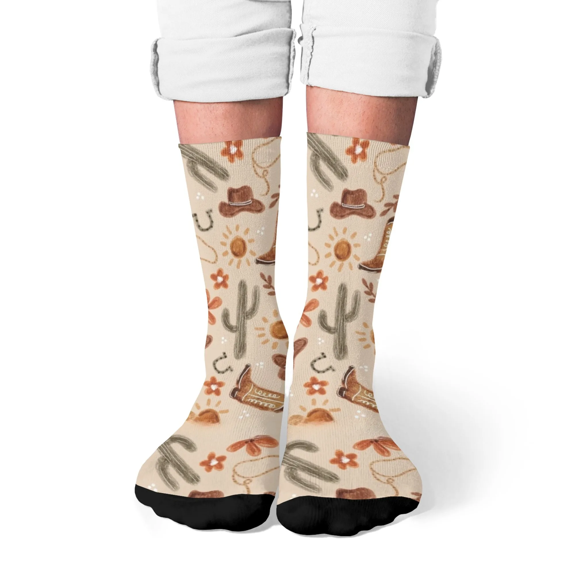 Wild Desert Western Cowboy Socks Men's Women's Crew Socks Fun Novelty Harajuku Hip Hop Socks Gift Casual Party Cycling Outdoor
Wild Desert Western Cowboy Socks Men's Women's Crew Socks Fun Novelty Harajuku Hip Hop Socks Gift Casual Party Cycling Outdoor