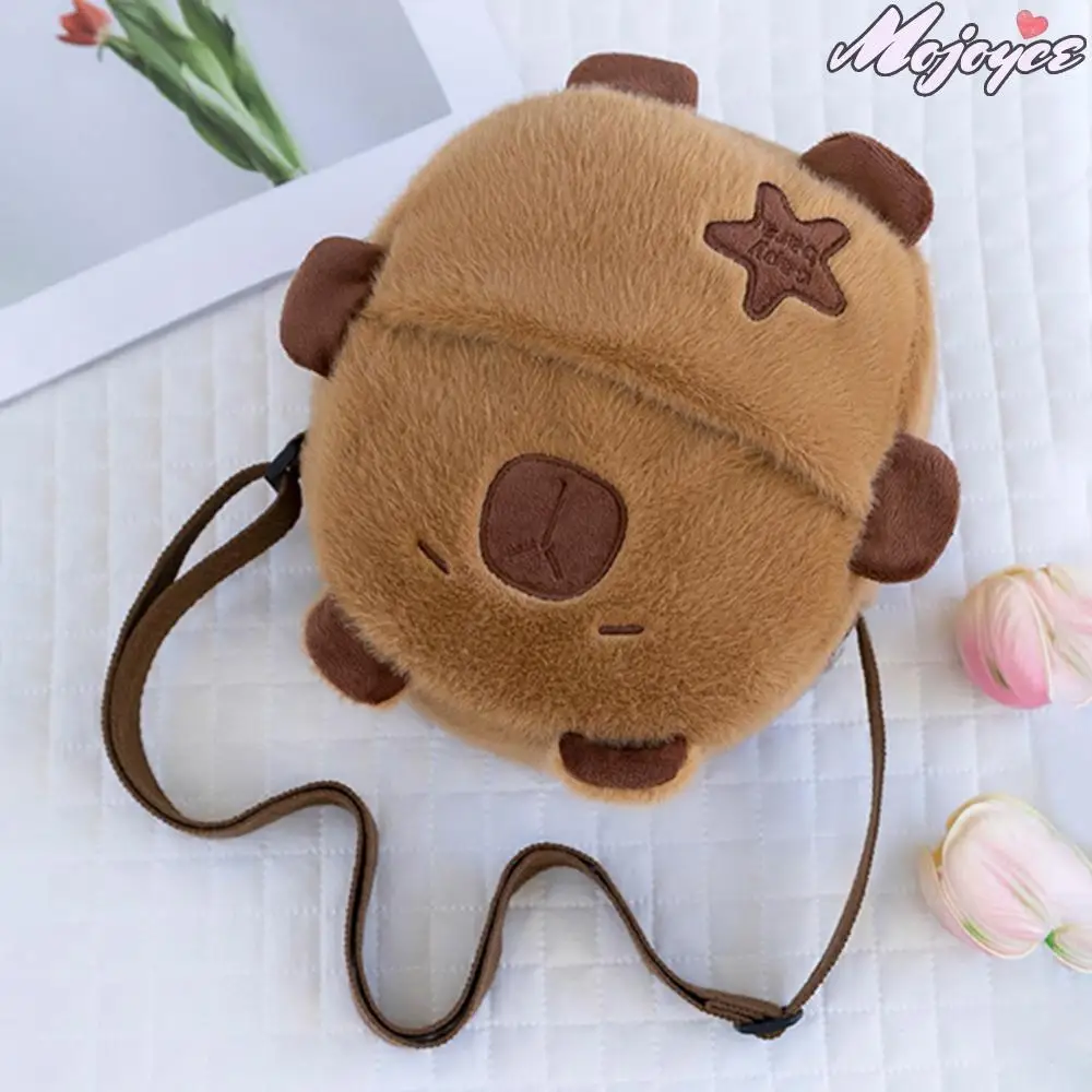 Plush Capybara Shoulder Bag Cartoon Doll Crossbody Bags Animal Mobile Phone Pouch Cute Accessories for Kids Friend Birthday Gift
Plush Capybara Shoulder Bag Cartoon Doll Crossbody Bags Animal Mobile Phone Pouch Cute Accessories for Kids Friend Birthday Gift