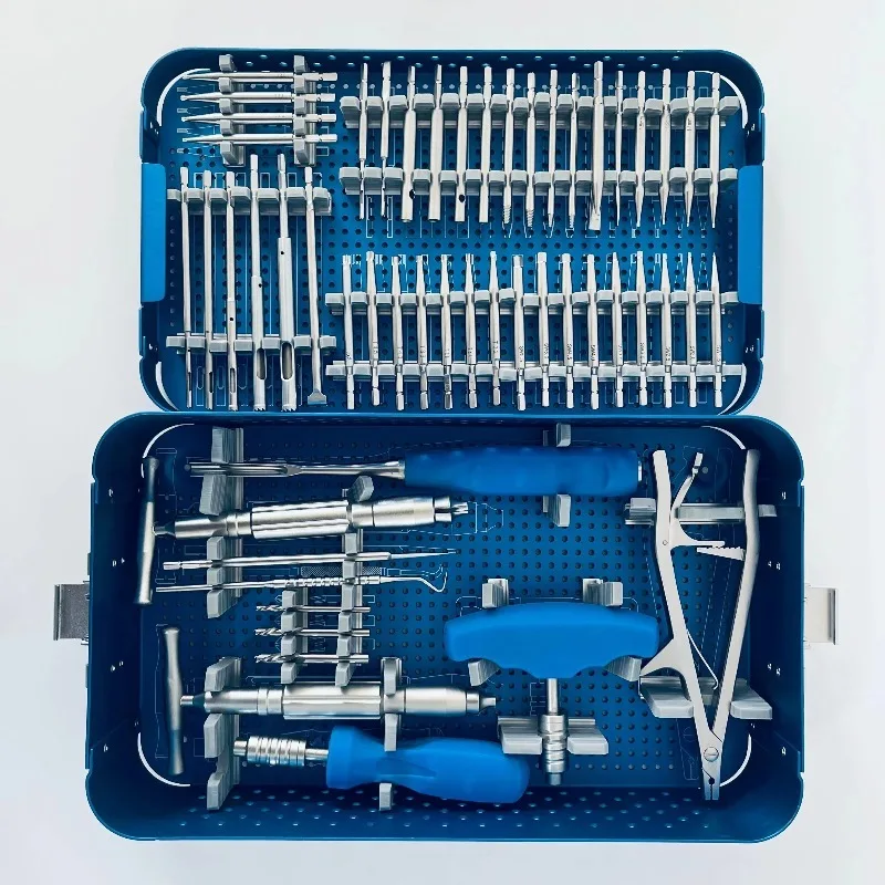 CE Certified Electric Veterinary Orthopedic Surgical Screw Removal Instrument Kit Set-Class II Steel
CE Certified Electric Veterinary Orthopedic Surgical Screw Removal Instrument Kit Set-Class II Steel