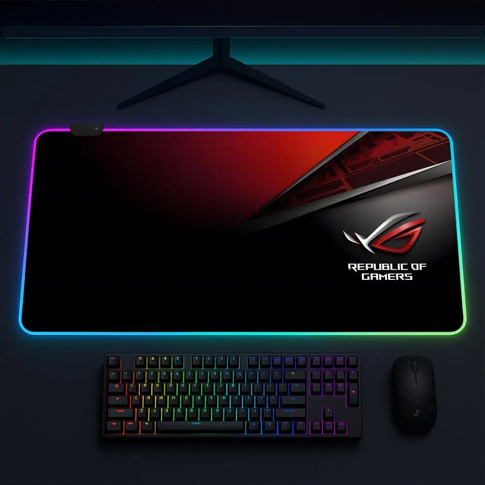 R-ROG A-ASUS Mouse Pad Anime Gaming Mouse Pad LED Table Pads Backlit Rubber Desktop XXL RGB Desk Mats
R-ROG A-ASUS Mouse Pad Anime Gaming Mouse Pad LED Table Pads Backlit Rubber Desktop XXL RGB Desk Mats