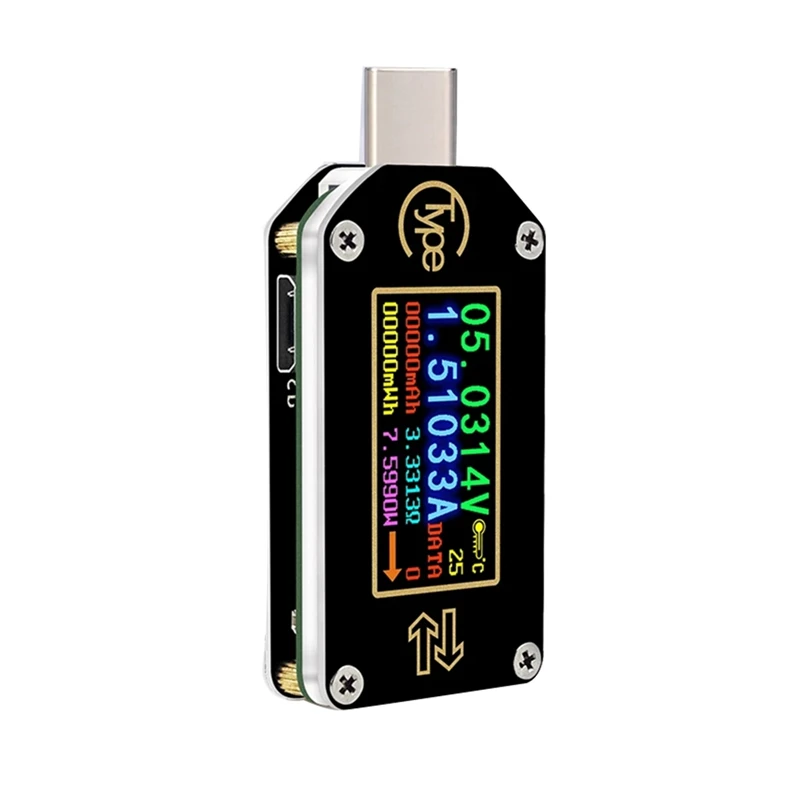 TC66C Type-C PD Триггер Type-C PD Триггер USB Вольтметр Амперметр Напряжение 2-сторонний измеритель тока Мультиметр с Bluetooth
TC66C Type-C PD Триггер Type-C PD Триггер USB Вольтметр Амперметр Напряжение 2-сторонний измеритель тока Мультиметр с Bluetooth