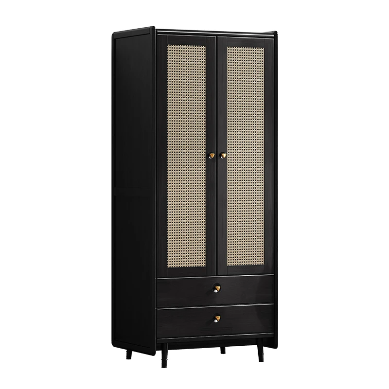 YY Solid Wood Rattan Wardrobe with Drawer Household Small Apartment Bedroom Storage Cabinet
YY Solid Wood Rattan Wardrobe with Drawer Household Small Apartment Bedroom Storage Cabinet