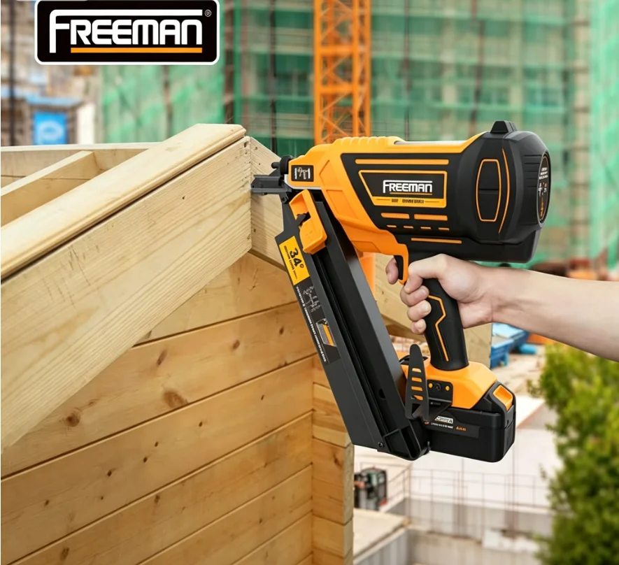 Freeman LD3490 30 34 Degree 50/90MM DIY Professional Industrial 20V Battery Powered Electric Cordless Framing Nail Gun
Freeman LD3490 30 34 Degree 50/90MM DIY Professional Industrial 20V Battery Powered Electric Cordless Framing Nail Gun