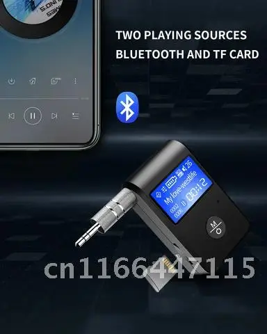 Bluetooth 5.0 Audio Receiver HIFI Stereo TF Card LED Display Wireless Adapter 3.5mm Aux Handsfree Car Kit For Speaker Headphone
Bluetooth 5.0 Audio Receiver HIFI Stereo TF Card LED Display Wireless Adapter 3.5mm Aux Handsfree Car Kit For Speaker Headphone