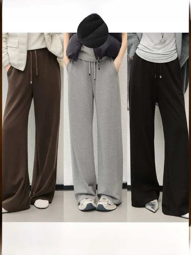 Ultra Comfortable Meiyang Casual Pants Number Two Space Stripe Sand Washed Fleece High Waist Straight Leg Loose Fit Ladies' C...
Ultra Comfortable Meiyang Casual Pants Number Two Space Stripe Sand Washed Fleece High Waist Straight Leg Loose Fit Ladies' C...