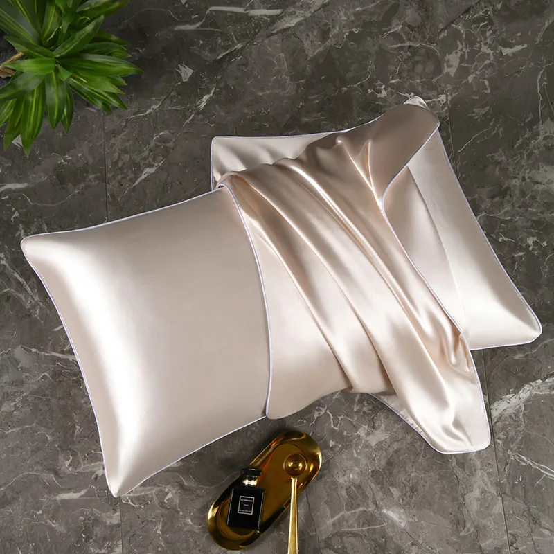 2pcs Satin Silk Pillowcase for Hair and Skin, Coral Pillow Cases Standard Size Set of Super Soft Pillow Case 47x74cm
2pcs Satin Silk Pillowcase for Hair and Skin, Coral Pillow Cases Standard Size Set of Super Soft Pillow Case 47x74cm