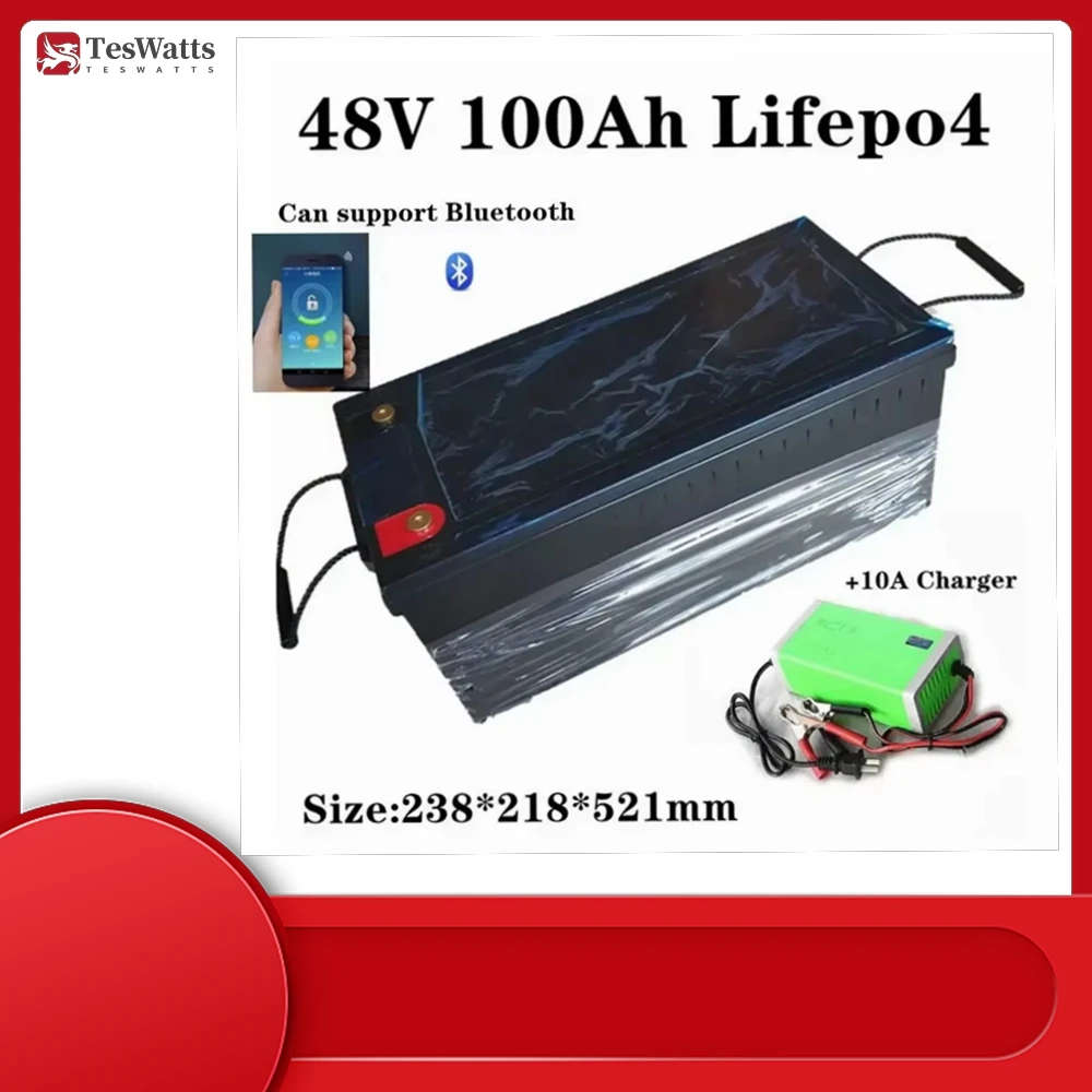 Аккумулятор Teswatts 53 В 48 В 50 Ач 60 Ач 80 Ач 100 Ач 120 Ач 150 Ач 200 Ач Lifepo4 + Зарядное устройство
Аккумулятор Teswatts 53 В 48 В 50 Ач 60 Ач 80 Ач 100 Ач 120 Ач 150 Ач 200 Ач Lifepo4 + Зарядное устройство