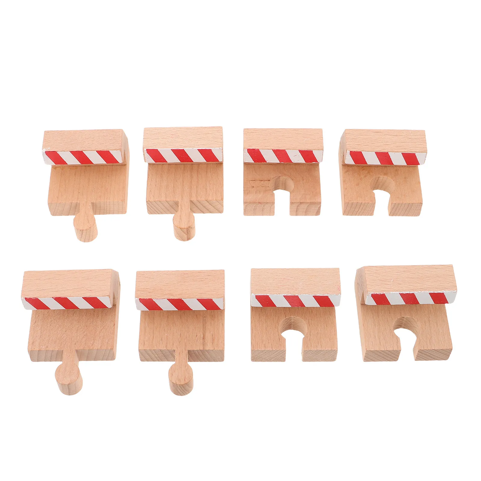 4Sets Wood Railroad Track Connectors End Bumper Buffer Stop Stopper Attachment Railway Assembly 1.8x1.3x0.5 Inches Home Outdoor
4Sets Wood Railroad Track Connectors End Bumper Buffer Stop Stopper Attachment Railway Assembly 1.8x1.3x0.5 Inches Home Outdoor
