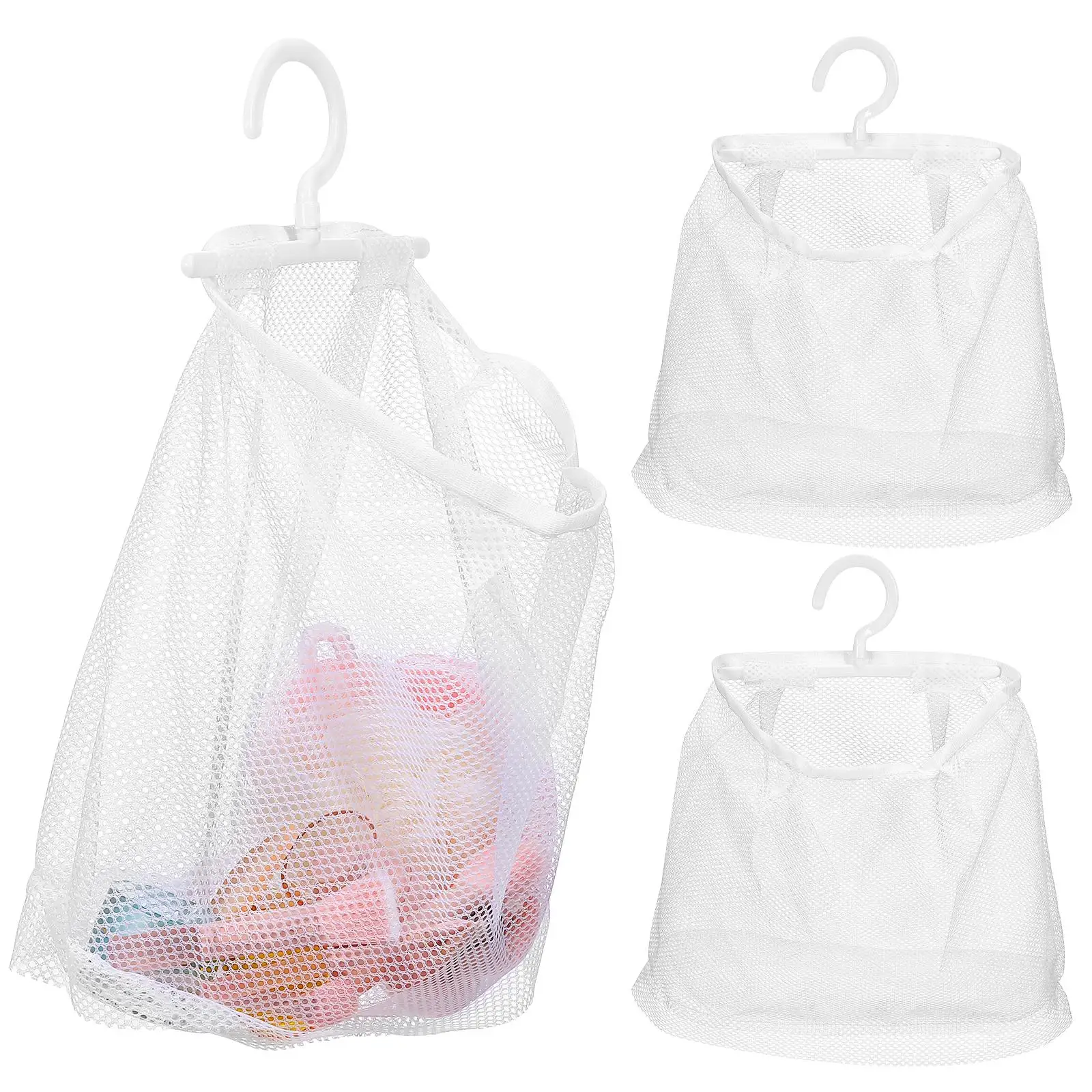 2Pcs Hanging Mesh Bag Reusable Storage Home Polyester Handles Laundry Hamper Vegetables Fruits Toys Bathroom
2Pcs Hanging Mesh Bag Reusable Storage Home Polyester Handles Laundry Hamper Vegetables Fruits Toys Bathroom