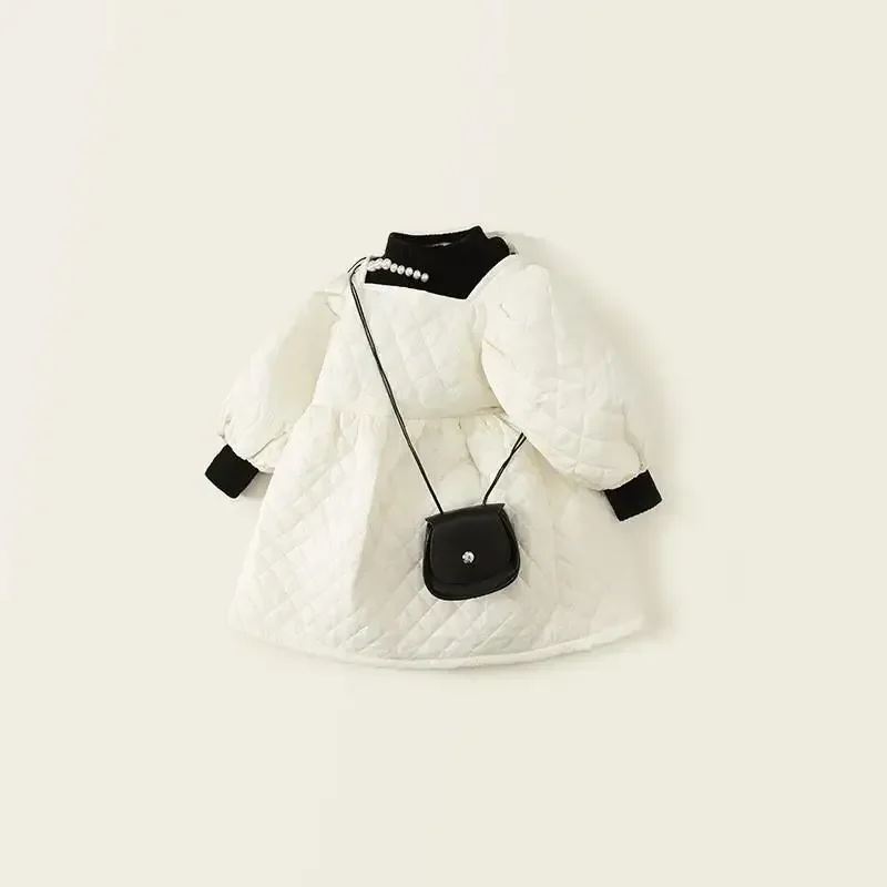 Vintage Dress for Girls 3PCS Sets Winter Clothes Children Kid Princess Birthday Costumes Infants Shirt + Dresses+bag Suit Autumn
Vintage Dress for Girls 3PCS Sets Winter Clothes Children Kid Princess Birthday Costumes Infants Shirt + Dresses+bag Suit Autumn
