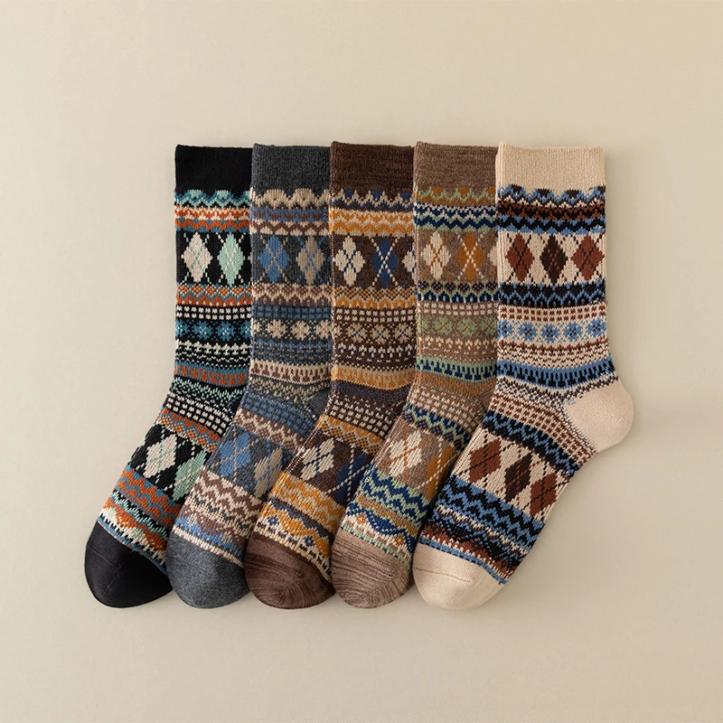Men's Dress Socks,Cotton Crew Socks,Breathable and sweat-absorbing ,Funky Colorful Pattern Crew Socks
Men's Dress Socks,Cotton Crew Socks,Breathable and sweat-absorbing ,Funky Colorful Pattern Crew Socks