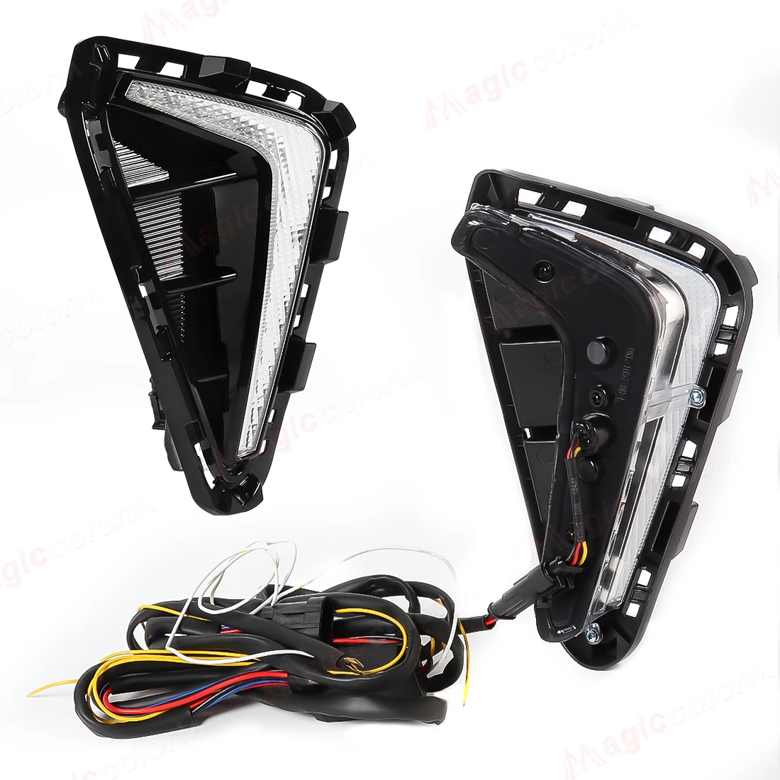 2PCS Turn Signal Daytime Running Lights DRL For Kia Rio 2020 2021 LED Fog Lamps Front Bumper Headlights White Yellow Daylights
2PCS Turn Signal Daytime Running Lights DRL For Kia Rio 2020 2021 LED Fog Lamps Front Bumper Headlights White Yellow Daylights