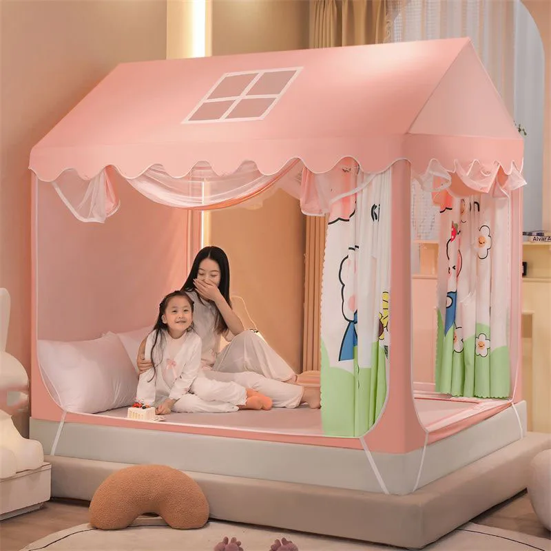 New Cartoon Children's Anti-fall Mosquito Net Large Space Three-door Home Mosquito Net House shape Baby Room Decor Mosquito Net
New Cartoon Children's Anti-fall Mosquito Net Large Space Three-door Home Mosquito Net House shape Baby Room Decor Mosquito Net