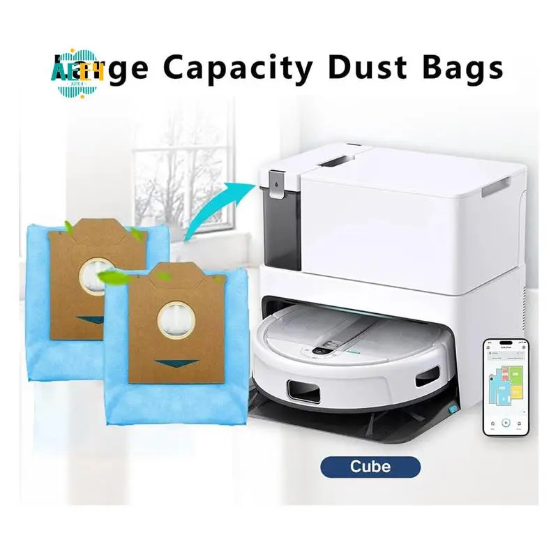 AEE4-6PCS Dust Bags Replacement For Yeedi Cube For Yeedi CC Robot Vacuums Cleaner Spare Parts
AEE4-6PCS Dust Bags Replacement For Yeedi Cube For Yeedi CC Robot Vacuums Cleaner Spare Parts