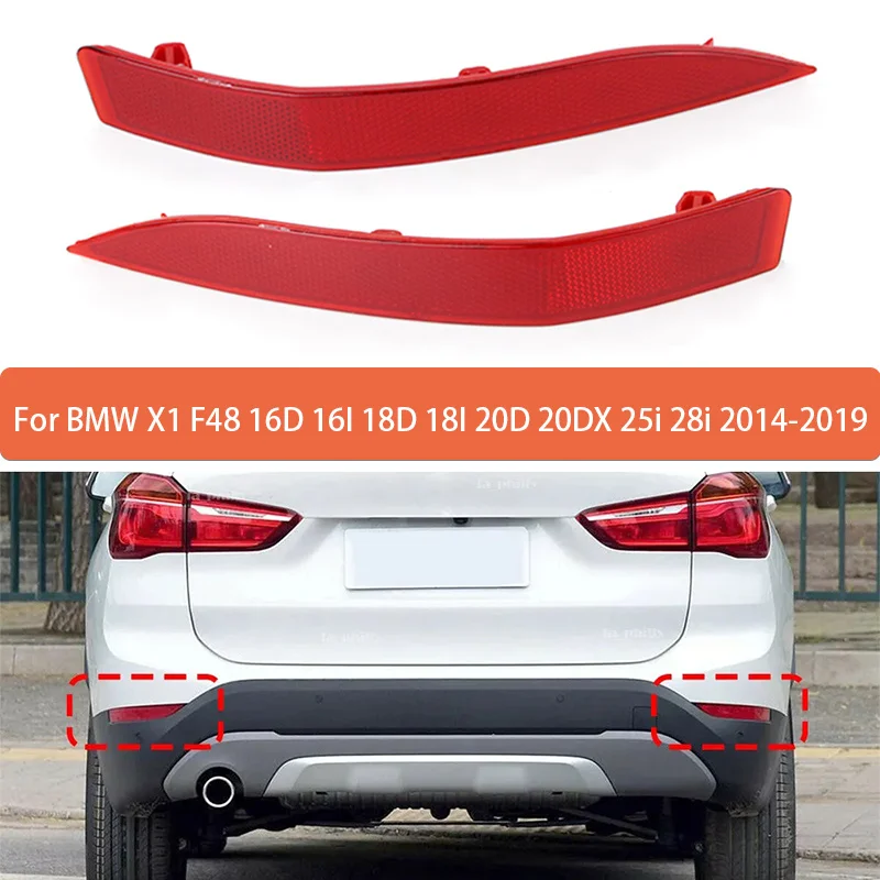 Светоотражающие полосы на задний бампер для BMW X1 F48 16D 16I 18D 18I 20D 20DX 25i 28i 2014-2019 61617355547 61617355548
Светоотражающие полосы на задний бампер для BMW X1 F48 16D 16I 18D 18I 20D 20DX 25i 28i 2014-2019 61617355547 61617355548