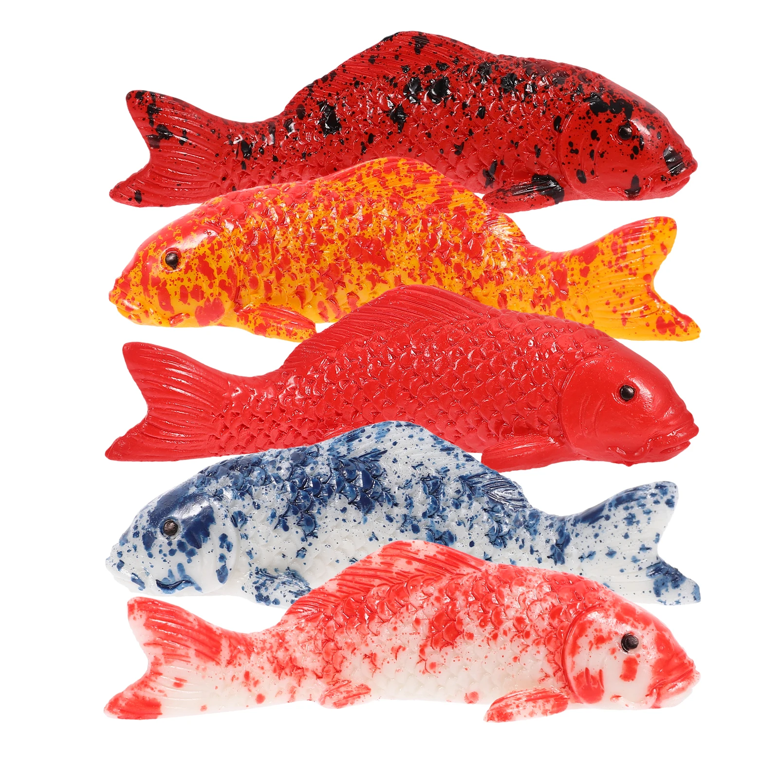 5 Pcs Koi Decorations Realistic Resin Floating Fish Tank Supplies Compact Fake Goldfish Aquarium Home Office Terrarium Decor
5 Pcs Koi Decorations Realistic Resin Floating Fish Tank Supplies Compact Fake Goldfish Aquarium Home Office Terrarium Decor
