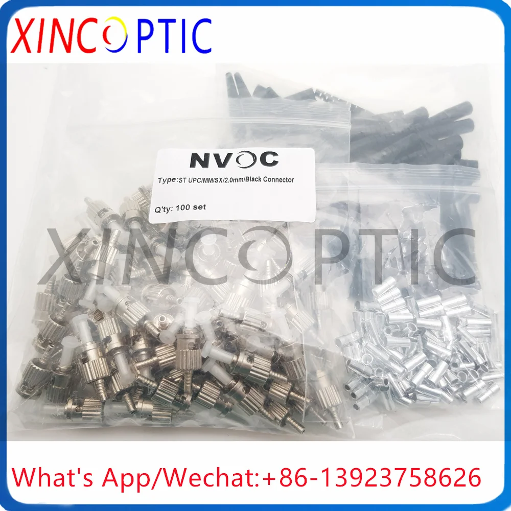 ST SX MM 2.0 Connector,ST/UPC 50/125 62.5/125 3.0mm Multi Mode Simplex Fiber Optic Connectors With Ceramic Ferrule Cord
ST SX MM 2.0 Connector,ST/UPC 50/125 62.5/125 3.0mm Multi Mode Simplex Fiber Optic Connectors With Ceramic Ferrule Cord