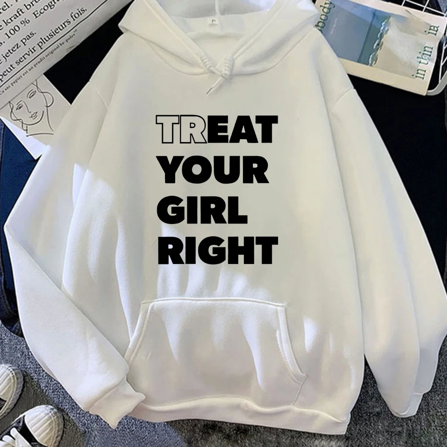 Eat Treat Your Girl Right Funny Letter Printed Hoodies Streetwear Hipster Casual Fashion Loose Man Women Hoodies Harajuku Tops
Eat Treat Your Girl Right Funny Letter Printed Hoodies Streetwear Hipster Casual Fashion Loose Man Women Hoodies Harajuku Tops