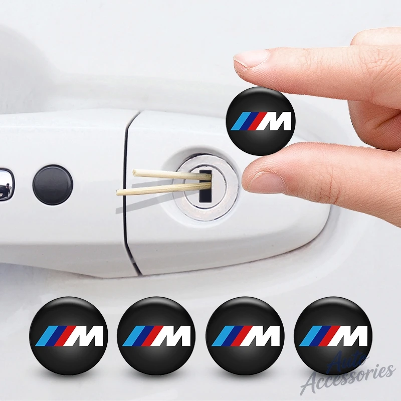 4pcs 20mm Car Door Keyhole Lock Protection Stickers Accessories For BMW M Emblem E46 E36 E34 F10 E90 F30 E60 F30 E53 E30 E92 E87
4pcs 20mm Car Door Keyhole Lock Protection Stickers Accessories For BMW M Emblem E46 E36 E34 F10 E90 F30 E60 F30 E53 E30 E92 E87