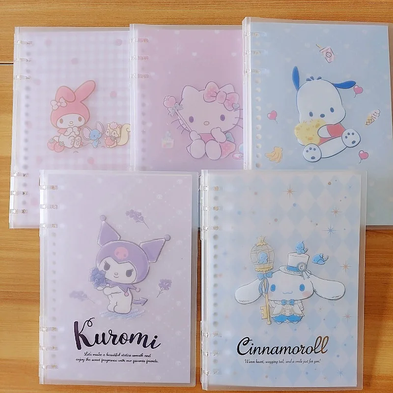 Hello Kitty Loose Leaf Notebook Cute Cartoon Large Capacity Binder Desktop Accessories Women Products Student Gift Wholesale
Hello Kitty Loose Leaf Notebook Cute Cartoon Large Capacity Binder Desktop Accessories Women Products Student Gift Wholesale
