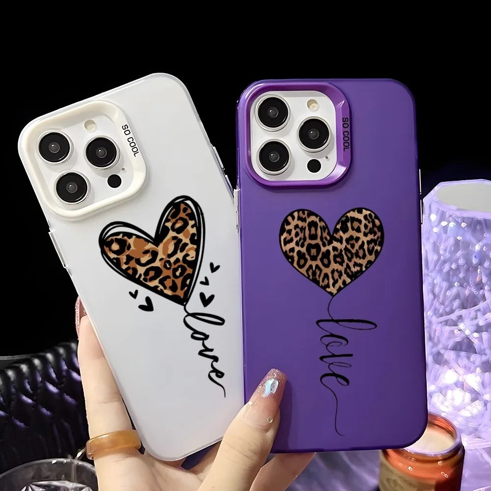 Leopard Love Balloon Pattern Phone Case For iPhone 16 15 14 13 12 11 Pro Max Black Matte Multicolor Laser Metallic Aurora Cover
Leopard Love Balloon Pattern Phone Case For iPhone 16 15 14 13 12 11 Pro Max Black Matte Multicolor Laser Metallic Aurora Cover