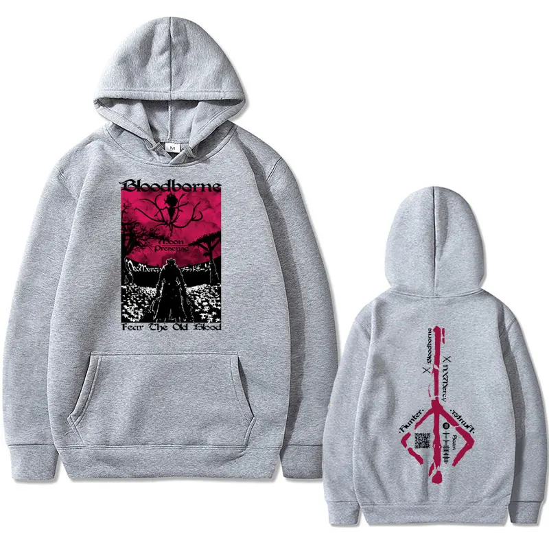 Game Bloodborne Graphic Hoodie Horror Hunter Harajuku Sweatshirt Unisex Casual Oversized Streetwear Men Cartoon Cosplay Hoodies
Game Bloodborne Graphic Hoodie Horror Hunter Harajuku Sweatshirt Unisex Casual Oversized Streetwear Men Cartoon Cosplay Hoodies