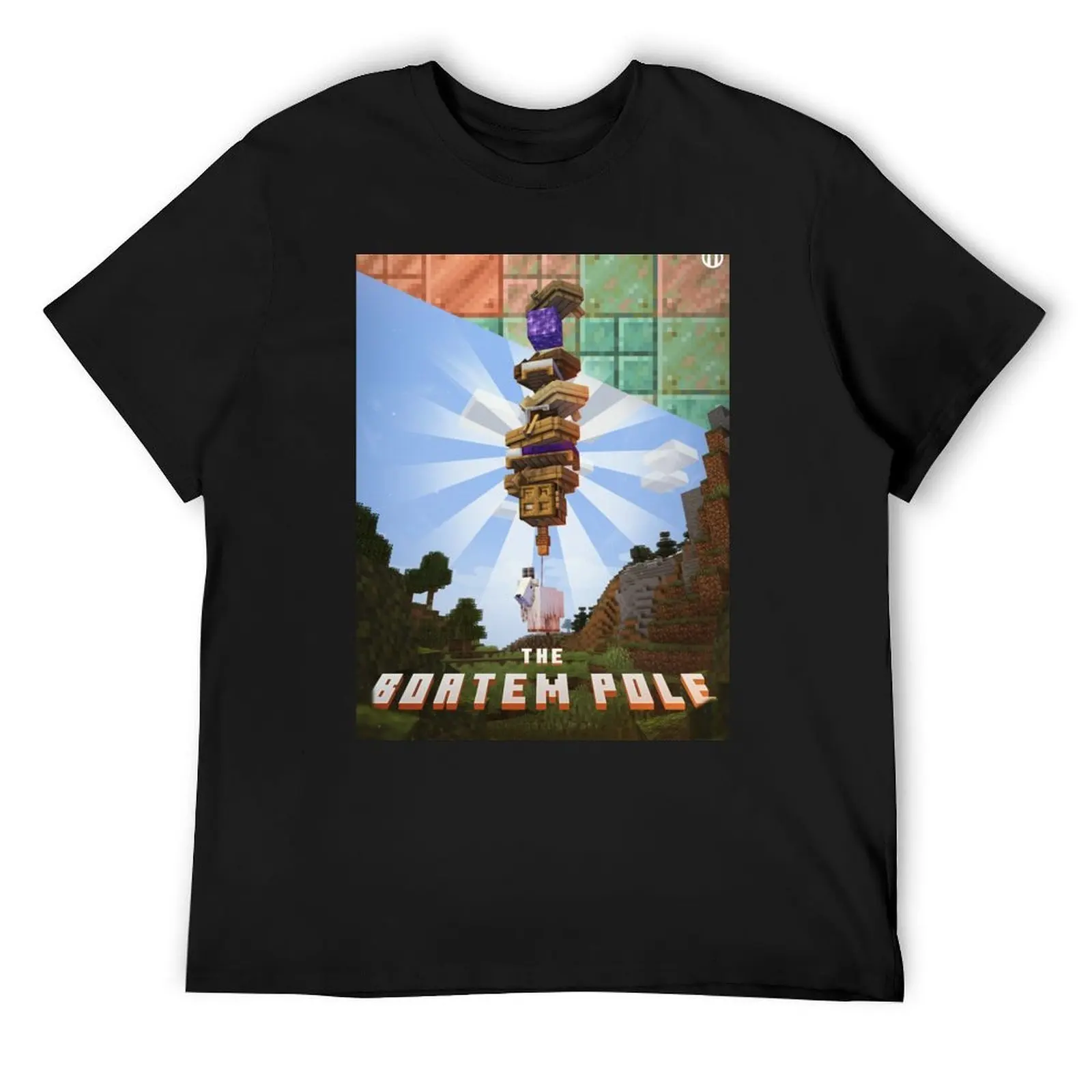 Hermitcraft - The Boatem Pole T-Shirt blacks new edition summer tops luxury t-shirt slim fit t shirts for men
Hermitcraft - The Boatem Pole T-Shirt blacks new edition summer tops luxury t-shirt slim fit t shirts for men