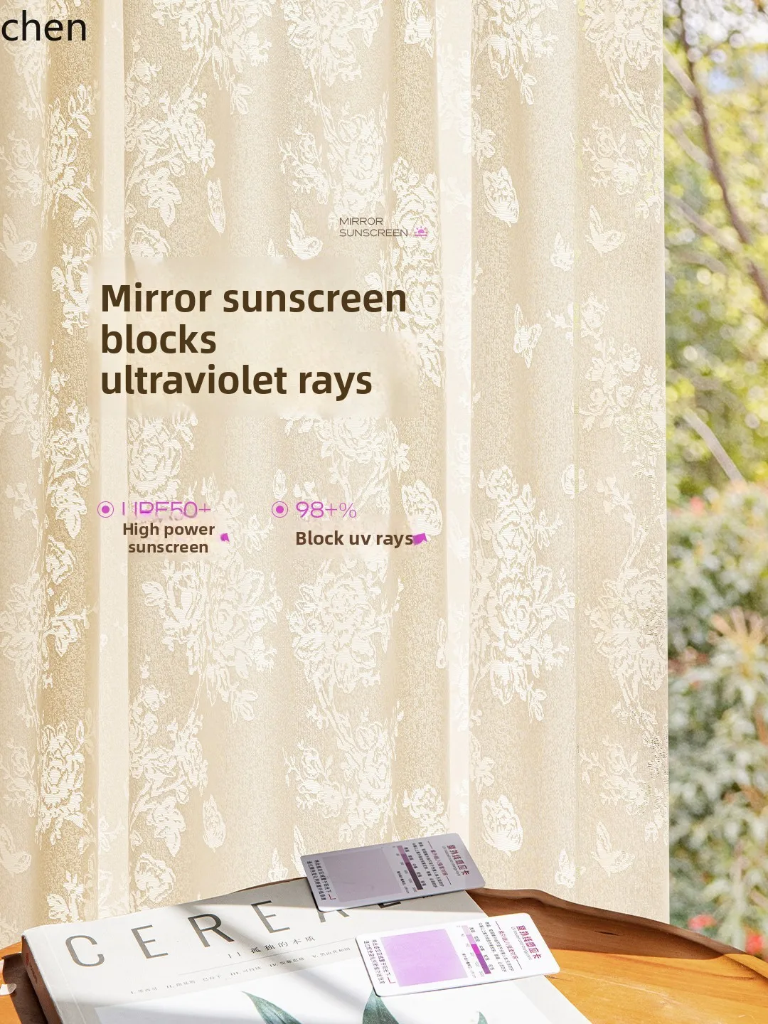 HTT Custom Butterfly Sheer Curtains Light-Filtering Privacy Living Room White Sheer High-End Mirror Sun Protection
HTT Custom Butterfly Sheer Curtains Light-Filtering Privacy Living Room White Sheer High-End Mirror Sun Protection