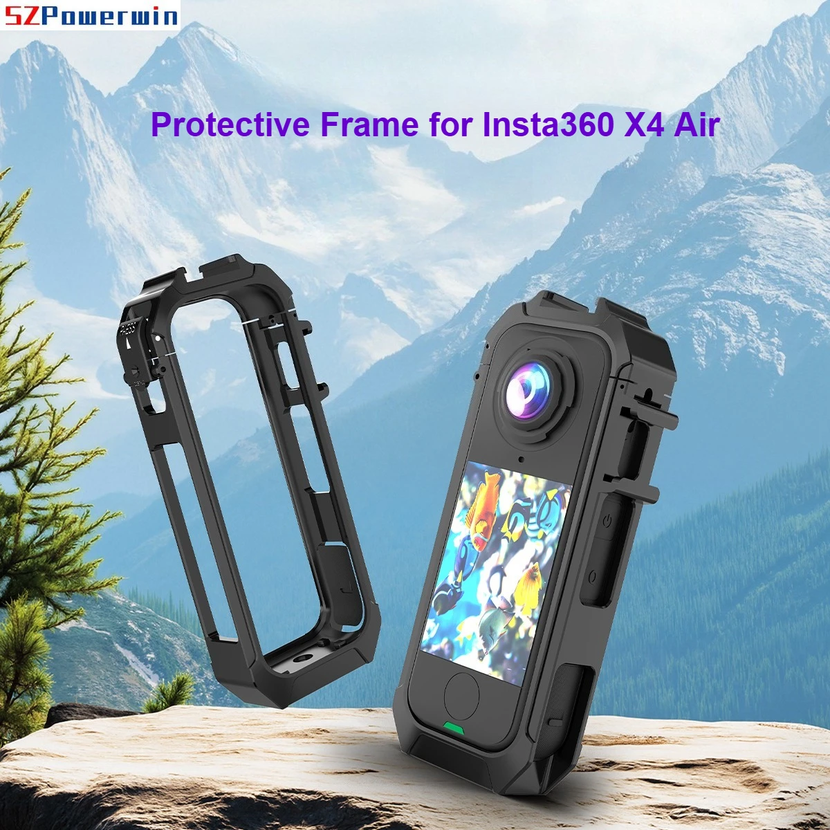 Защитная рамка для Insta360 X4 Air Аксессуары Жесткий корпус для ПК Чехол для Air Camera Insta360 X4 Прочная рамка Крепление для холодного башмака
Защитная рамка для Insta360 X4 Air Аксессуары Жесткий корпус для ПК Чехол для Air Camera Insta360 X4 Прочная рамка Крепление для холодного башмака