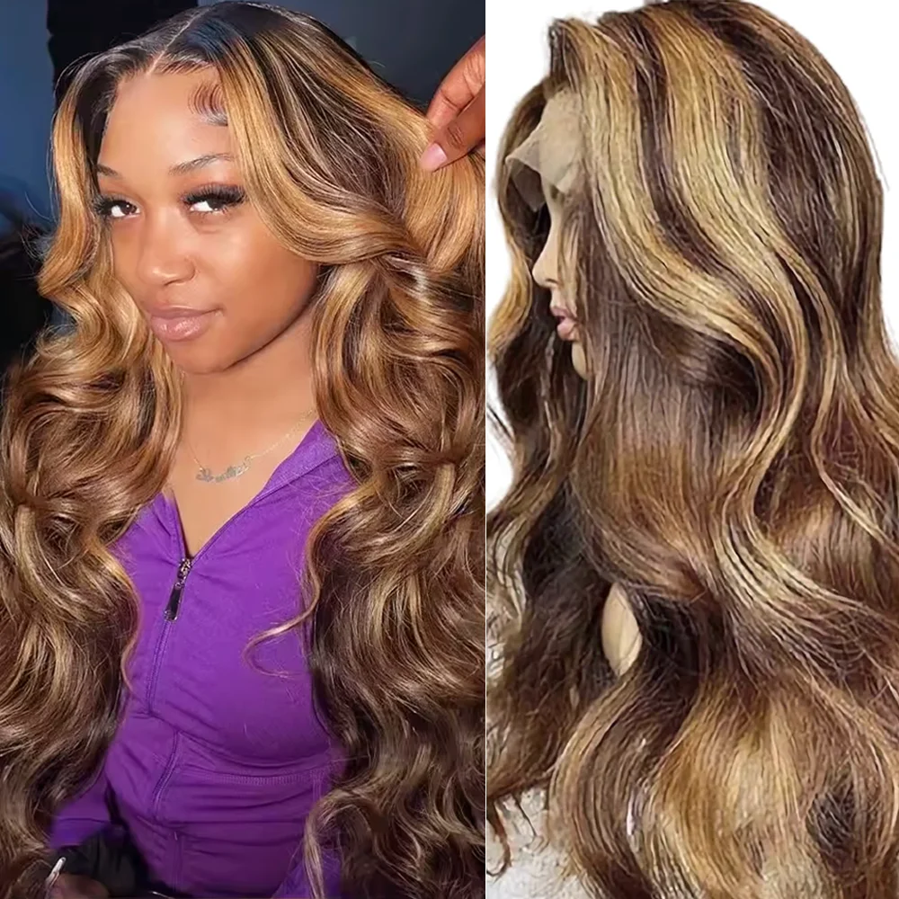 Парик из натуральных волос P4/27 Highlight Brown Body Wave 13x6, медово-русый, с HD-кружевом 13x4, 40-46 дюймов, для женщин, предварительно проработанный.
Парик из натуральных волос P4/27 Highlight Brown Body Wave 13x6, медово-русый, с HD-кружевом 13x4, 40-46 дюймов, для женщин, предварительно проработанный.