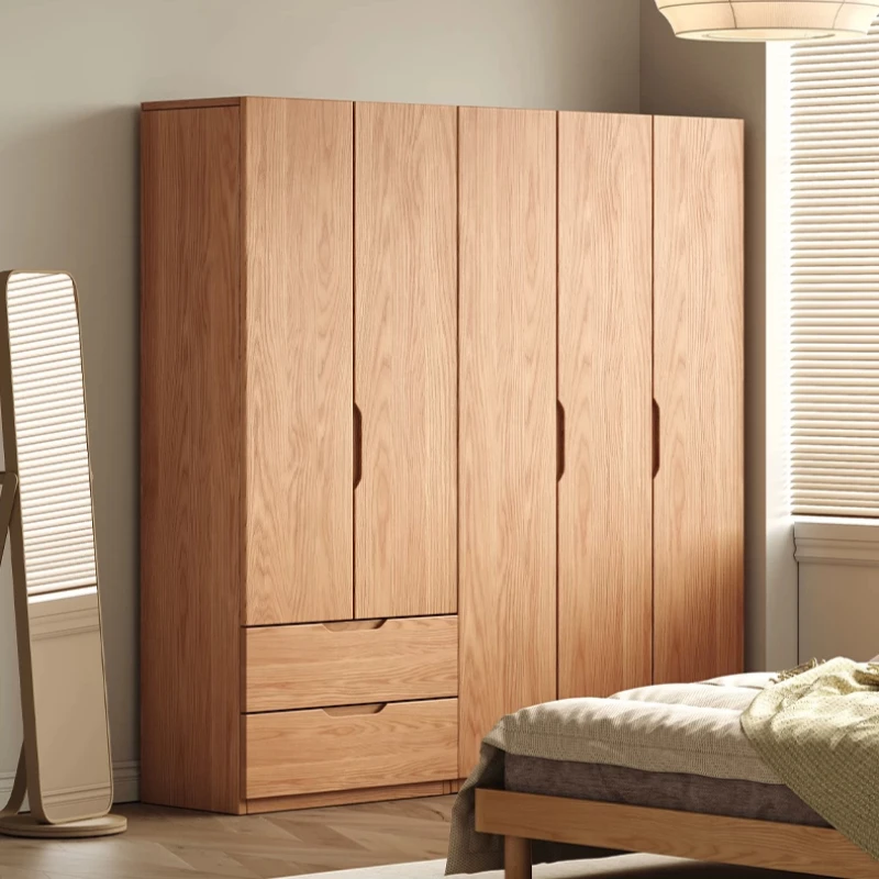 Solid Wood Oak Wardrobe Hanging Simple Modern Small Apartment Wardrobe Showcase Collection Home Furniture Armoire XY40YG
Solid Wood Oak Wardrobe Hanging Simple Modern Small Apartment Wardrobe Showcase Collection Home Furniture Armoire XY40YG
