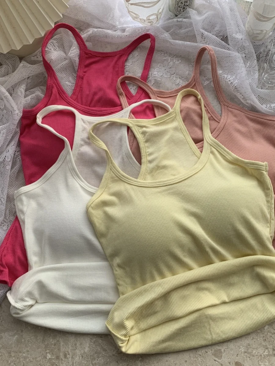 plus Size Women's Neck Hanging Chest Pad Small Strap Vest Summer Outdoor Wear Beautiful Back Inner Match Base Shirt Korean St...
plus Size Women's Neck Hanging Chest Pad Small Strap Vest Summer Outdoor Wear Beautiful Back Inner Match Base Shirt Korean St...