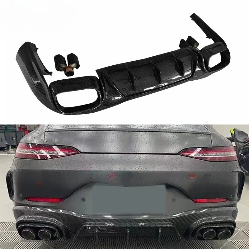 Suitable For Mercedes-Benz GT50 GT53 AMG Carbon Fiber Rear Lip Tail Lip Tail Throat Modified Diffuser Rear Bar Surround
Suitable For Mercedes-Benz GT50 GT53 AMG Carbon Fiber Rear Lip Tail Lip Tail Throat Modified Diffuser Rear Bar Surround