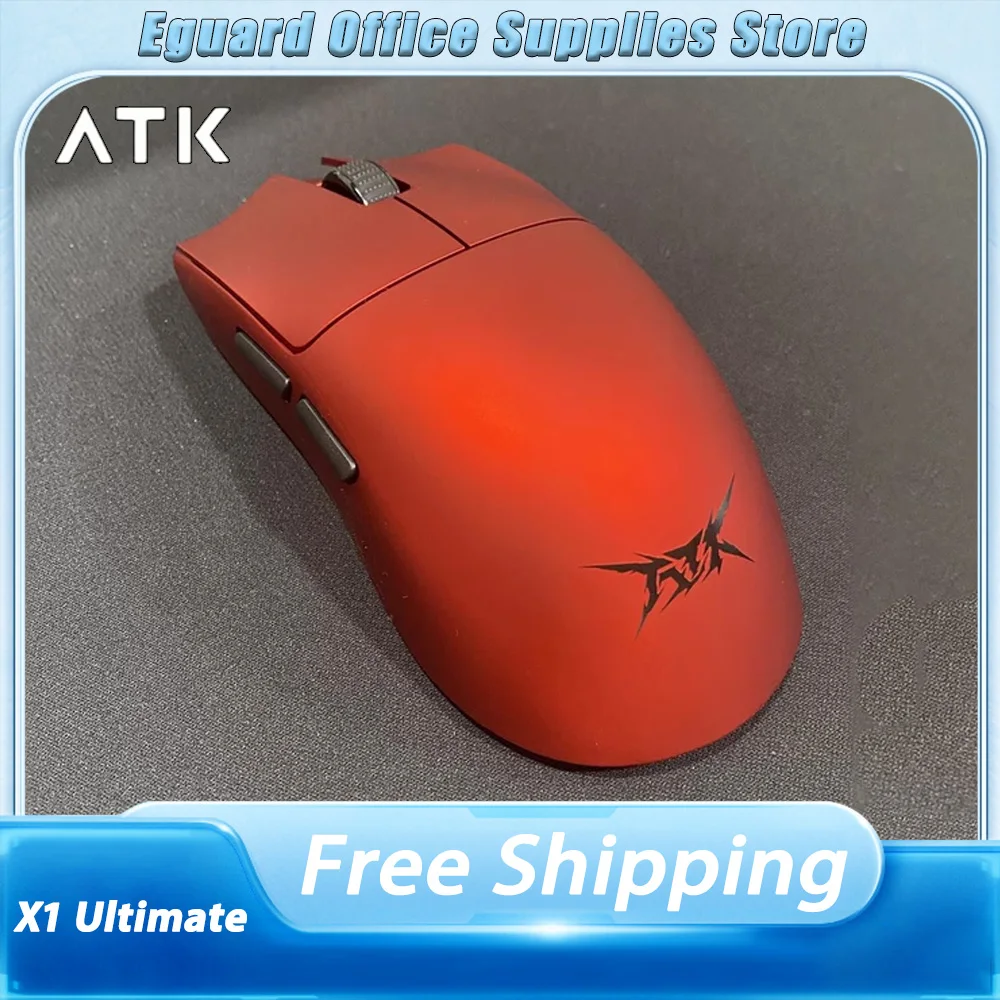 ATK X1 Ultimate NeaLink Wireless Gaming Mouse PAW3950 Ultra 8K 42000DPI 2.4G Wired Lightweight Ergonomics Esports FPS Mouse Gift
ATK X1 Ultimate NeaLink Wireless Gaming Mouse PAW3950 Ultra 8K 42000DPI 2.4G Wired Lightweight Ergonomics Esports FPS Mouse Gift