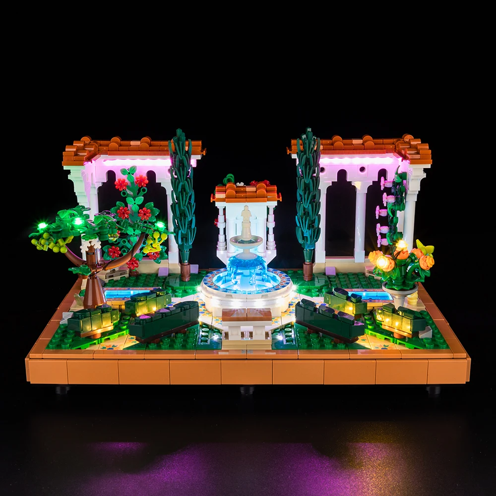 Комплект освещения для радиоуправляемой версии LEGO Fountain Garden не включает строительный блок (только комплект светодиодных фонарей)
Комплект освещения для радиоуправляемой версии LEGO Fountain Garden не включает строительный блок (только комплект светодиодных фонарей)