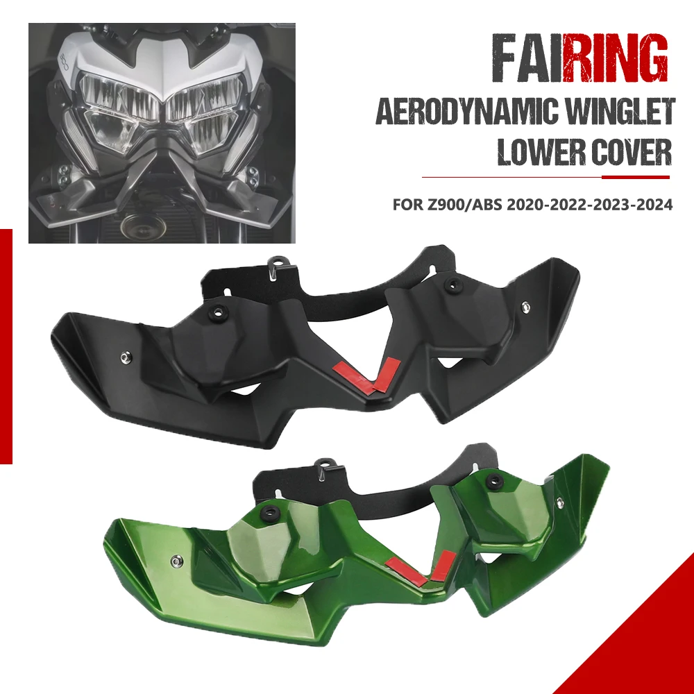 For Kawasaki Z900/ABS 2020-2022-2023-2024 Front Downforce Spoilers Race Wings Protector Motorcycle Z900 SE/Performance 2022-2024
For Kawasaki Z900/ABS 2020-2022-2023-2024 Front Downforce Spoilers Race Wings Protector Motorcycle Z900 SE/Performance 2022-2024