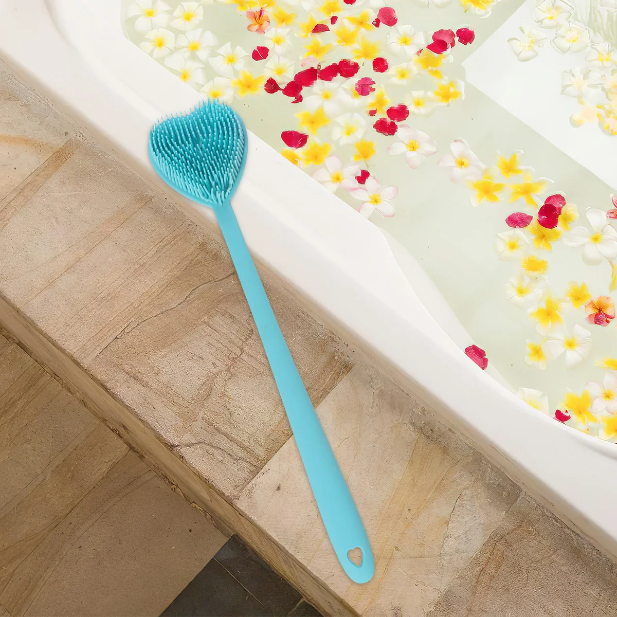 2pcs Silicone Long Handle Bath Brush Heart Shape Double Sided Exfoliating Body Massage Scrub Shower Brush Blue Pink
2pcs Silicone Long Handle Bath Brush Heart Shape Double Sided Exfoliating Body Massage Scrub Shower Brush Blue Pink