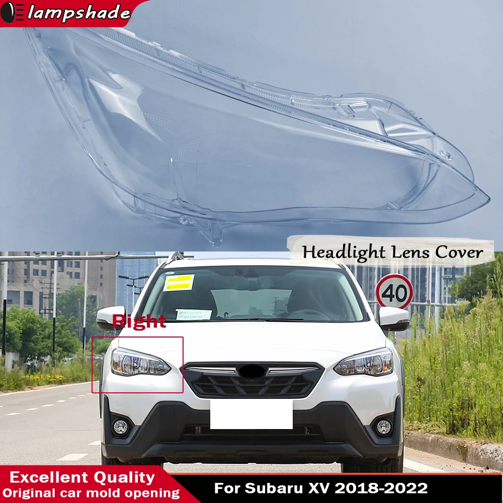 For Subaru XV 2018 - 2022 All New Head Lamp Case Car Front Headlight Cover Auto Light Lens Glass Bright Lampshade Shell Caps
For Subaru XV 2018 - 2022 All New Head Lamp Case Car Front Headlight Cover Auto Light Lens Glass Bright Lampshade Shell Caps