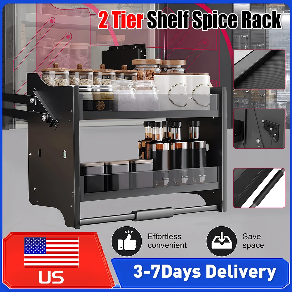 Выдвижная полка для тяжелых нагрузок в верхний навесной шкаф с нескользящей ручкой, пневматическим демпфером, экономящая пространство, подъемная корзина для хранения
Выдвижная полка для тяжелых нагрузок в верхний навесной шкаф с нескользящей ручкой, пневматическим демпфером, экономящая пространство, подъемная корзина для хранения