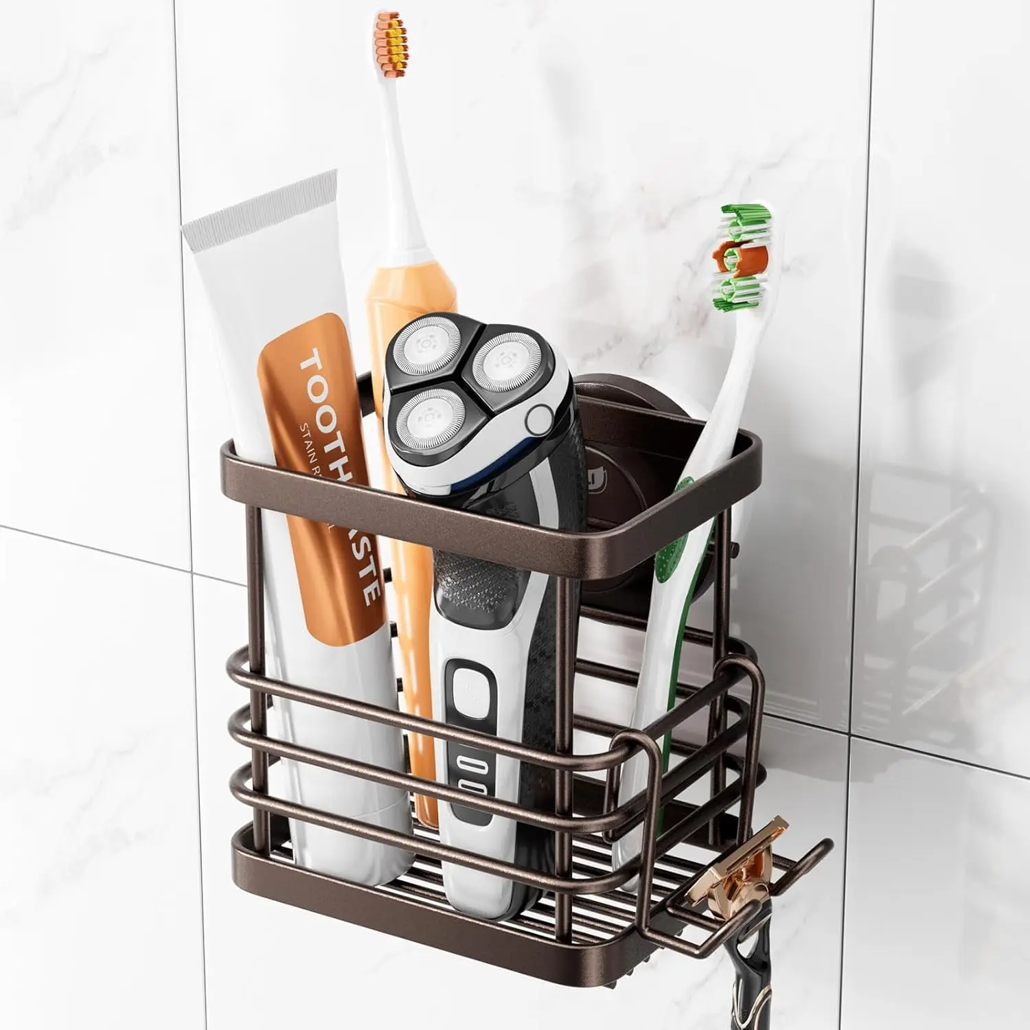 Запатентованный держатель для зубных щеток на присоске, держатель для душа для зубной щетки из нержавеющей стали, съемный органайзер без сверления
Запатентованный держатель для зубных щеток на присоске, держатель для душа для зубной щетки из нержавеющей стали, съемный органайзер без сверления