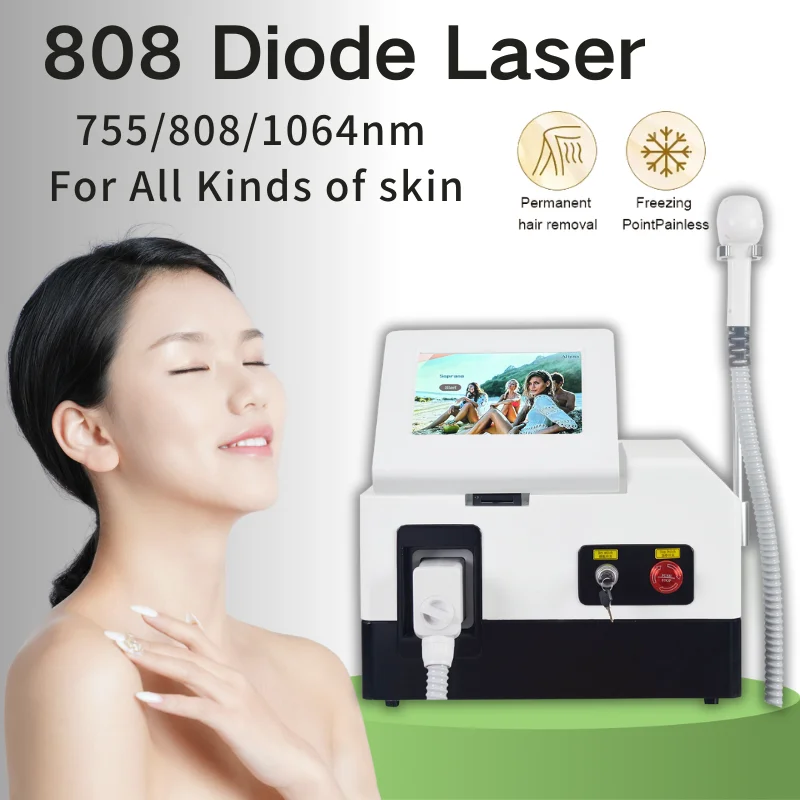 808 Diode Laser Hair Removal Machine ICE Platinum Hair Removal Laser Remove Hair Device Professional Ice Titanium Painless 2025
808 Diode Laser Hair Removal Machine ICE Platinum Hair Removal Laser Remove Hair Device Professional Ice Titanium Painless 2025