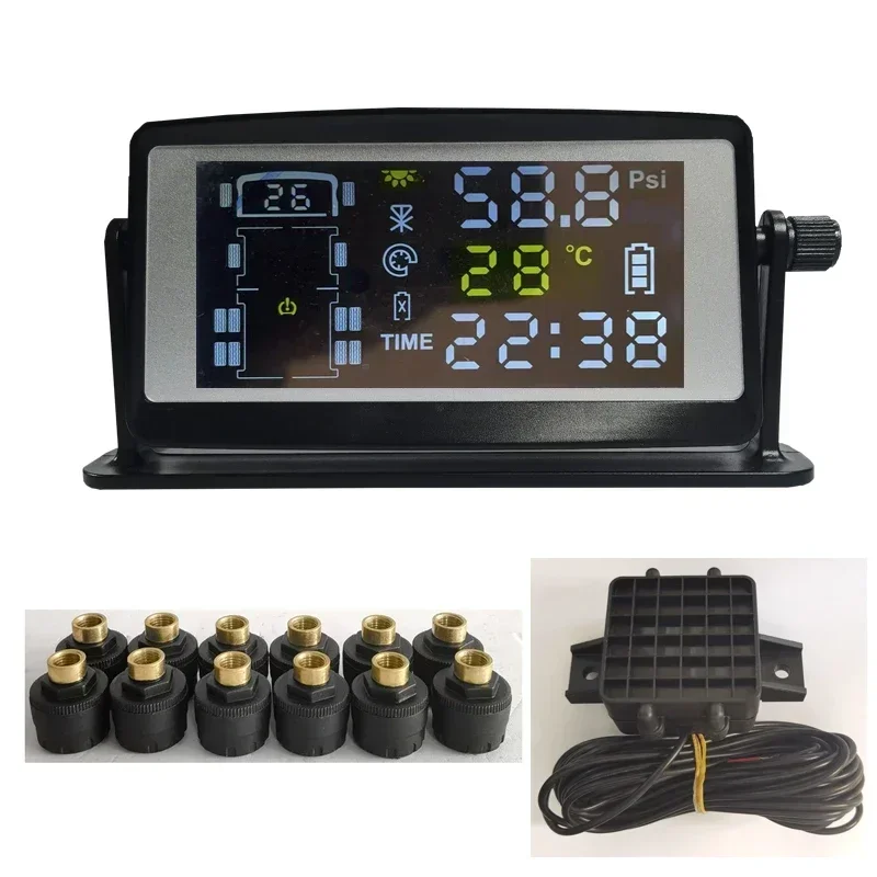 2025 Hot Sale TPMS Solar Wireless Tire Pressure Monitoring System With External Sensor Solar TPMS for Truck
2025 Hot Sale TPMS Solar Wireless Tire Pressure Monitoring System With External Sensor Solar TPMS for Truck