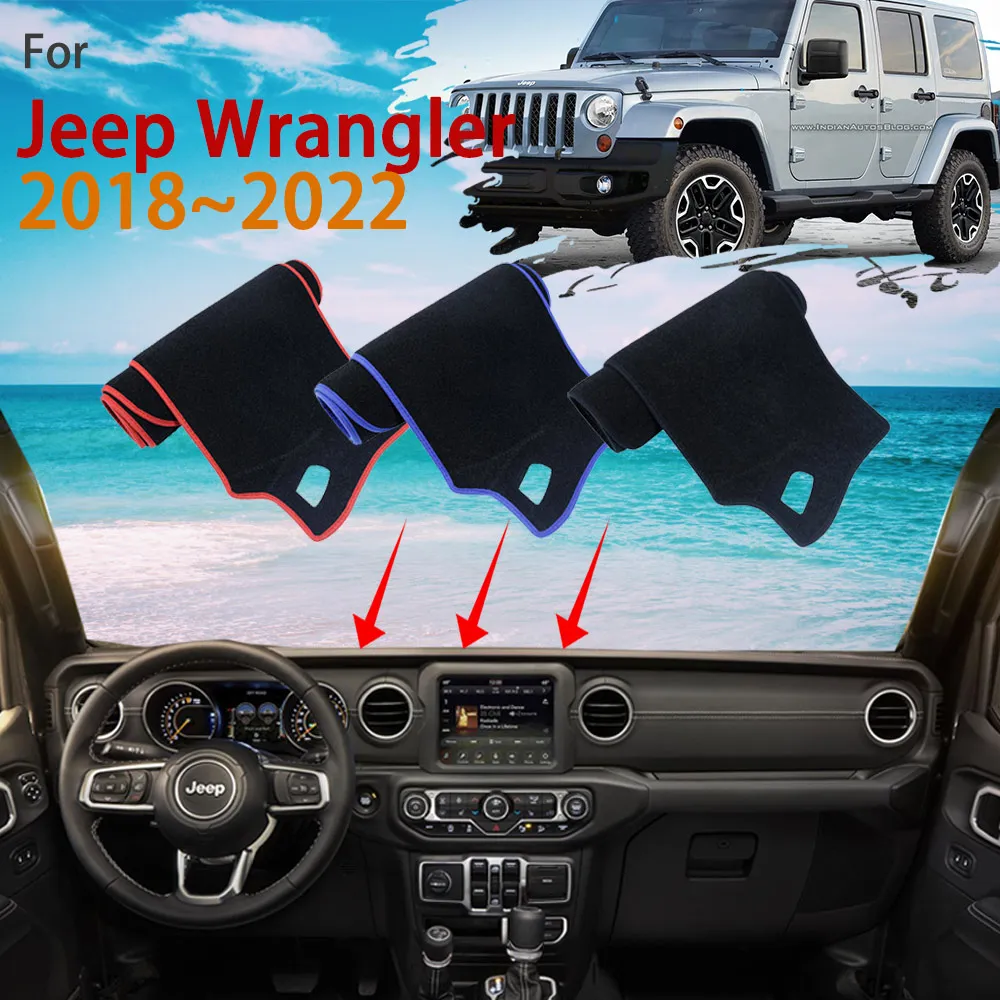 Чехол на приборную панель, избегайте солнцезащитного ковра для Jeep Wrangler JL 2018 2019 2020 2021 2022, солнцезащитный коврик, подушка для приборной панели, автомобильные аксессуары
Чехол на приборную панель, избегайте солнцезащитного ковра для Jeep Wrangler JL 2018 2019 2020 2021 2022, солнцезащитный коврик, подушка для приборной панели, автомобильные аксессуары