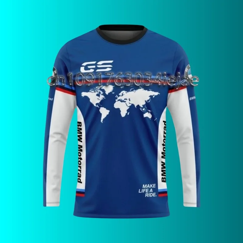 MOTO-Make A Life Ride One World One GS For Bmw Motorcycle Off-Road Jersey Men Long Sleeve Jersey Breathable Quick-Drying Tops
MOTO-Make A Life Ride One World One GS For Bmw Motorcycle Off-Road Jersey Men Long Sleeve Jersey Breathable Quick-Drying Tops