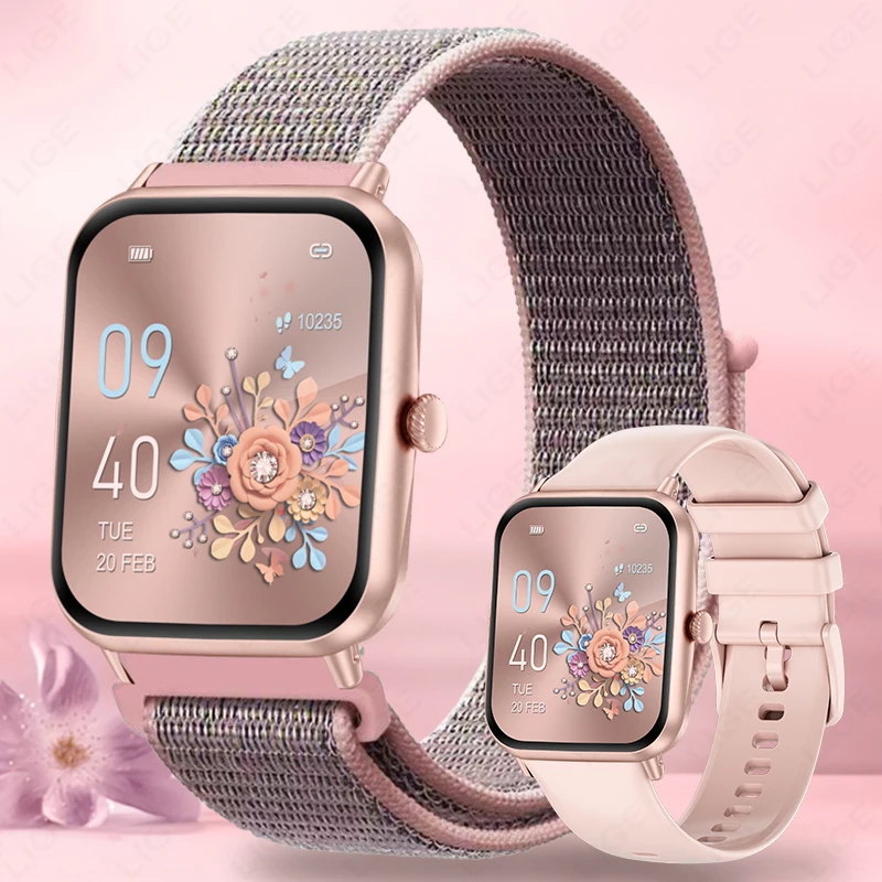 Смарт-часы LIGE Fashion с полным сенсорным экраном для мужчин и женщин, спортивный фитнес-трекер, Bluetooth-вызовы, женские умные часы для телефонов Android и iOS
Смарт-часы LIGE Fashion с полным сенсорным экраном для мужчин и женщин, спортивный фитнес-трекер, Bluetooth-вызовы, женские умные часы для телефонов Android и iOS