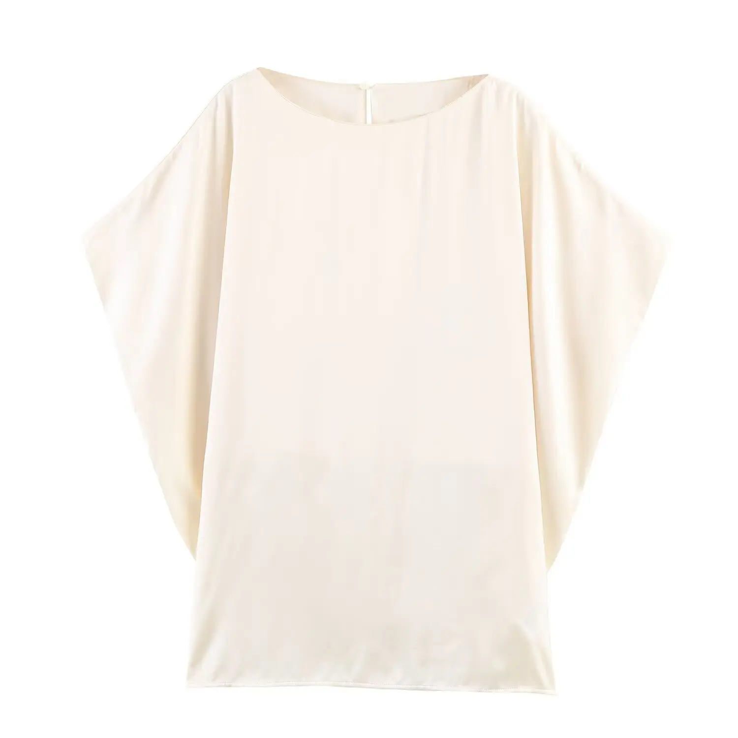 Women's Fashion Casual Style Short-Sleeved Top Women Sleeve Satin Blouse Round Neck Loose Fit Shirt For Spring Summer IDBF
Women's Fashion Casual Style Short-Sleeved Top Women Sleeve Satin Blouse Round Neck Loose Fit Shirt For Spring Summer IDBF