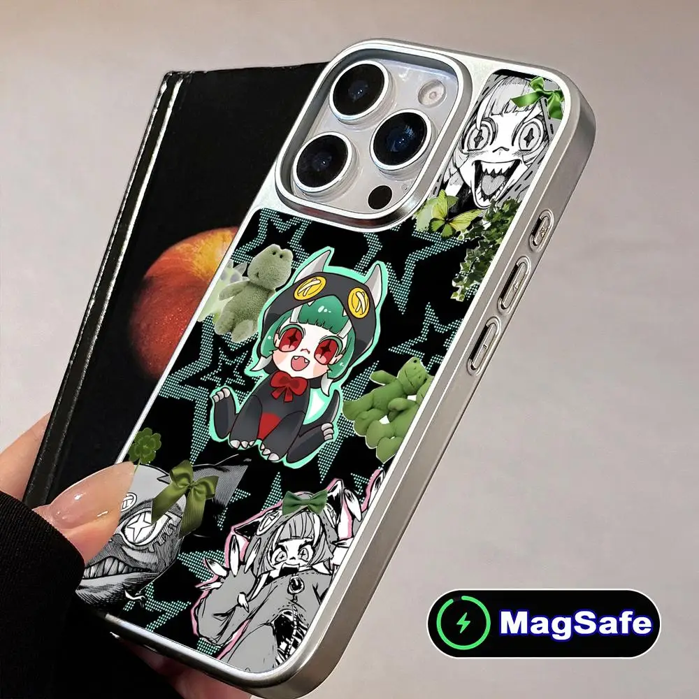 Чехол для мобильного телефона Anime Guita Hebby для iPhone 17 16 15 14 13 12 11 Air Pro Max Plus с MagSafe, серебристое покрытие, цветной дизайн
Чехол для мобильного телефона Anime Guita Hebby для iPhone 17 16 15 14 13 12 11 Air Pro Max Plus с MagSafe, серебристое покрытие, цветной дизайн