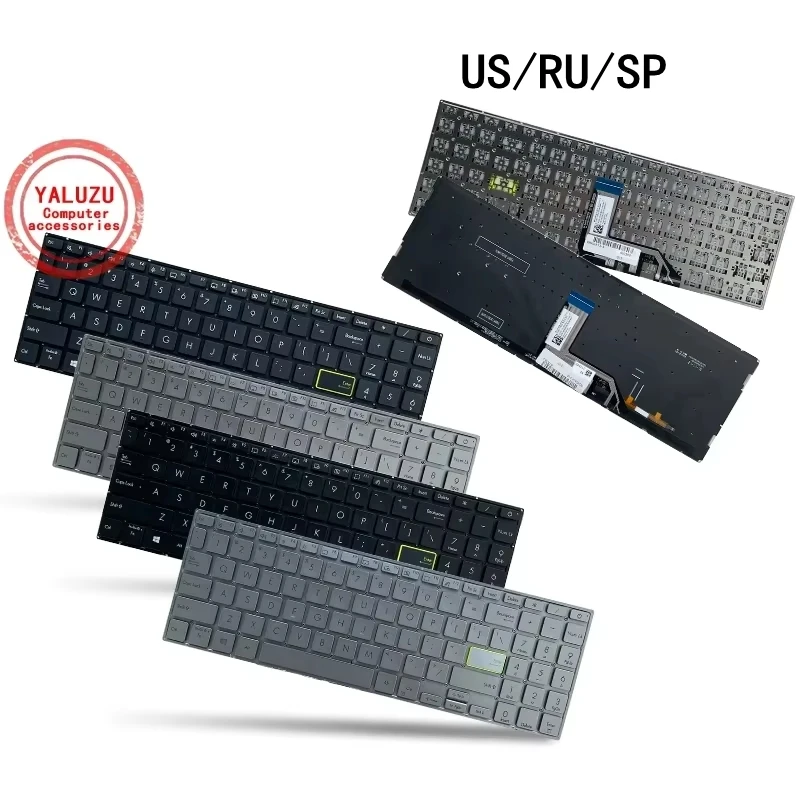 US/RU/SP NEW Laptop Keyboard For ASUS X513 Q15 S15 E510 M513 M5600IA M5100U V5100E V5050E V5050EA FL8850I FL8850D S5600 S5600F
US/RU/SP NEW Laptop Keyboard For ASUS X513 Q15 S15 E510 M513 M5600IA M5100U V5100E V5050E V5050EA FL8850I FL8850D S5600 S5600F