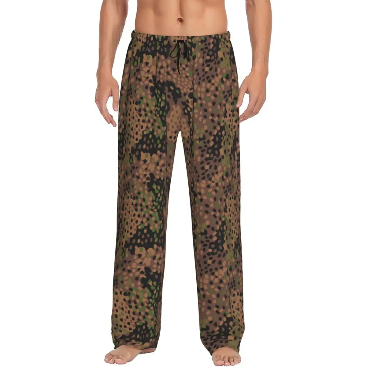 Custom Pea Dot Military Camo Pajama Pants Men's Army Tactical Camouflage Sleepwear Lounge Sleep Bottoms Stretch with Pockets
Custom Pea Dot Military Camo Pajama Pants Men's Army Tactical Camouflage Sleepwear Lounge Sleep Bottoms Stretch with Pockets